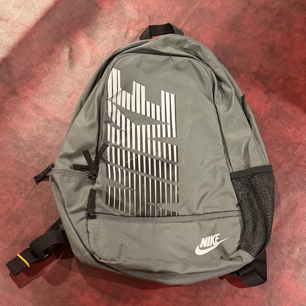 Nike Black and Gray Backpack